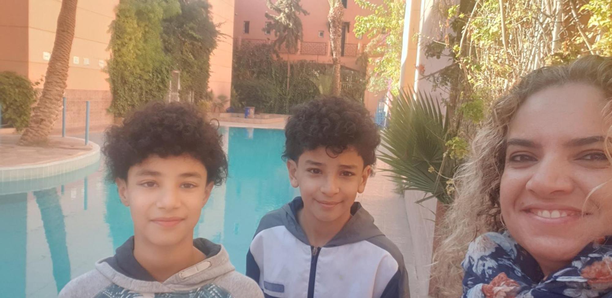 Riad Ramona Lqariya Seyaheya マラケシュ 部屋 写真