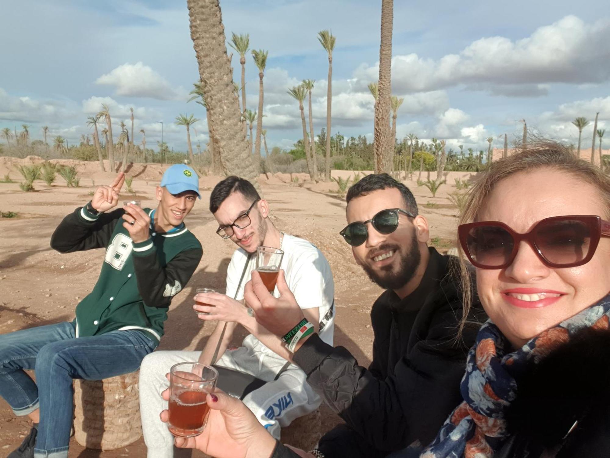 Riad Ramona Lqariya Seyaheya マラケシュ 部屋 写真